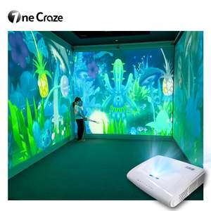 Nueva Llegada de Interior Niños 3D Holograma Parque Infantil Láser Proyección Pared Lápiz Mágico Juegos de Pintura para Niños - Product Image 1