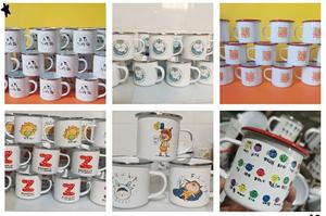 <span class=keywords><strong>Tasse</strong></span> en céramique émaillée publicitaire de photo <span class=keywords><strong>manga</strong></span> de graduation de conception moderne personnalisée cadeau de diplômé - Product Image 4