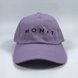 Topi bisbol huruf luar ruangan wanita musim semi bordir kualitas Premium topi ayah wanita model gorras Fashion 6 panel kustom