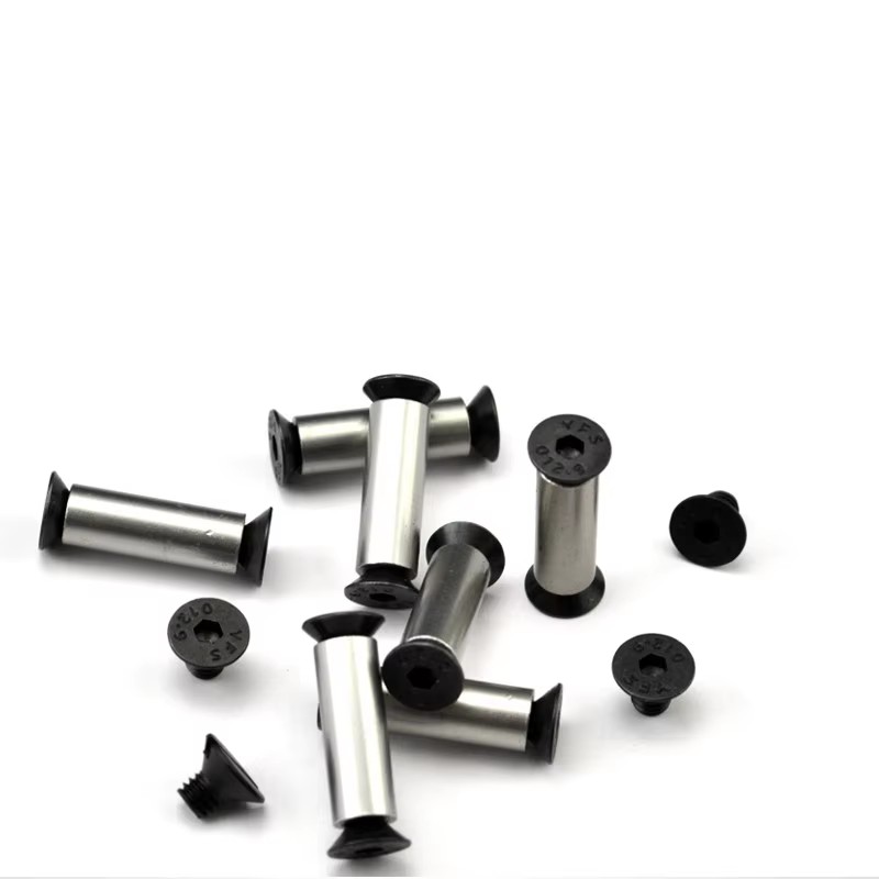 5MM/6MM Tactics Lock DIY Tools Material Knife Handle Plate Fastening Plum Style M4 ESEEKnives Screw Rivet Furniture Processing