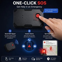 Traceur GPS magnétique 4G WD300 pour bus et véhicules de transport de passagers avec carte SIM mondiale