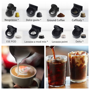 <span class=keywords><strong>Cafetera</strong></span> Multi Cápsulas 3 en 1, Compatible con Cápsulas de Espresso y K-Cup, Todo en Uno, en Oferta - Product Image 6