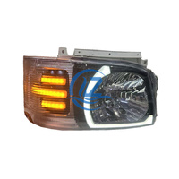 Ensemble de phares LED ABS 12V 6000K de conception nouvelle pour Hiace Bus 2005-2009