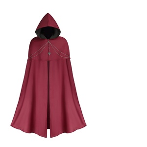 Halloween Slash dieu dessin animé thème Cosplay <span class=keywords><strong>veilleur</strong></span> <span class=keywords><strong>de</strong></span> <span class=keywords><strong>nuit</strong></span> cape Performance Costume adulte Halloween médiéval Renaissance cape - Product Image 1