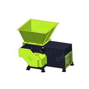 Lvdao single shaft shredder for sale PP PET PE large waste plastic crushing shredding machine for plastic recycle