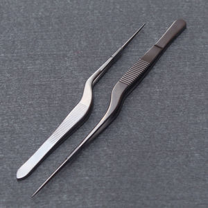 Professional Ear Cleaning Tweezers 16 Cm Long Slender Pointed Tip Hand <b>Polished</b> For Precise <b>Wax</b> Removal - Product Image 2