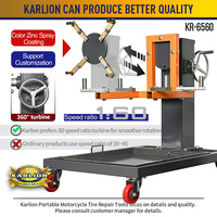 Support de moteur rotatif en acier de 500 kg pour réparation automobile et atelier, avec bac à huile, outils mobiles pour véhicules KARLION