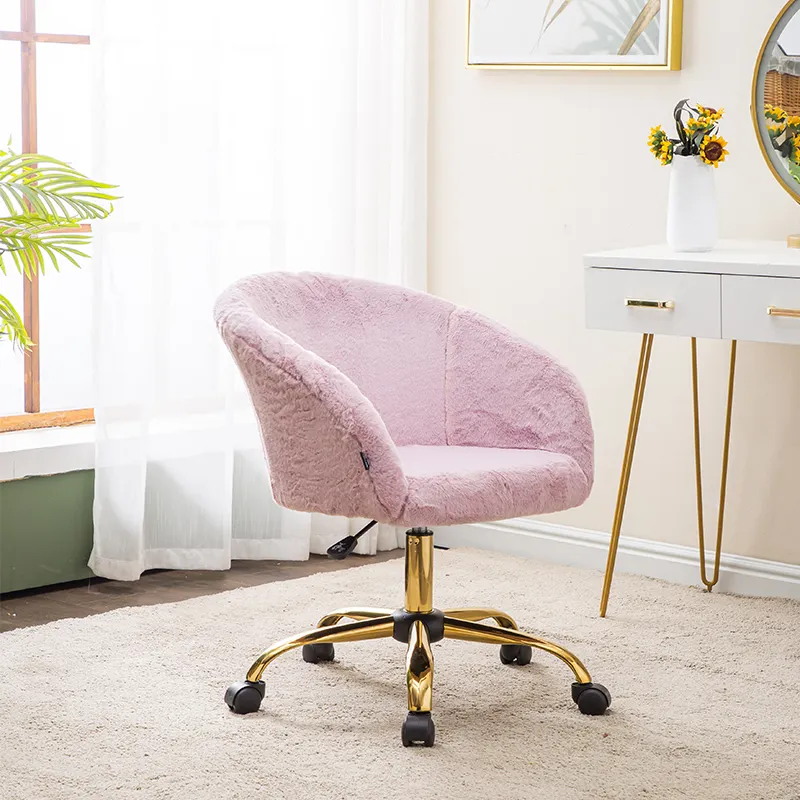 Whosale manufacturer silla de oficina color rosa modern home office 360 degree swivel chair