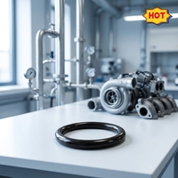 Premium-Materialien Strenge Inspektion OEM ODM Hochtemperaturbeständiger FKM O-Ring für Chemische Rohrleitungen und Auto-Motorabdichtungen