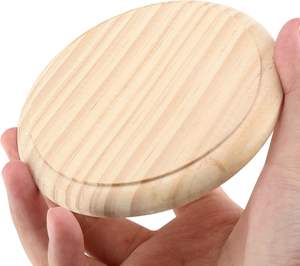 <span class=keywords><strong>Plaque</strong></span> en bois ronde non finie, base ronde en bois naturel de 4 pouces, <span class=keywords><strong>plaque</strong></span> en bois ronde <span class=keywords><strong>pour</strong></span> l'artisanat - Product Image 3