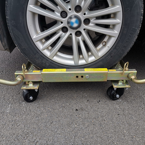 100mm Dört Tekerlekli Ağır Hizmet Tipi Çelik Araç Taşıyıcı OEM Özelleştirilebilir Sıcak Daldırma Galvanizli Garaj/Depo Araç Taşıma İçin - Product Image 4