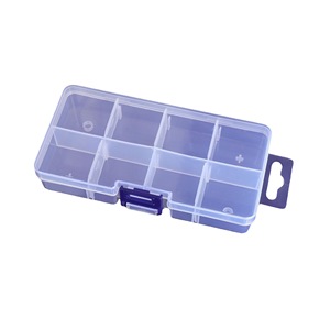 Organizador de Caja de Pesca, Cajas y Bandejas de Almacenamiento de Plástico con Divisores Extraíbles, Contenedor Transparente para Señuelos de Pesca - Product Image 4