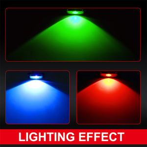 Lampe de fête couleur RVB en aluminium IP67 étanche pour montage sur le toit de la voiture avec interrupteur - Product Image 3