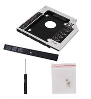 Hdd Caddy para SATA 2nd HDD Caddy 2,5 "SSD Case Hdd Enclosure para Laptop 9,0/9,5/12,7mm