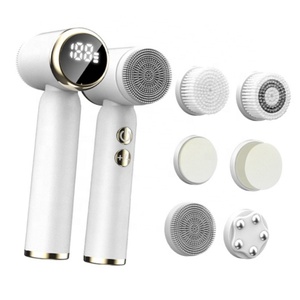 Brosse nettoyante électrique portable en silicone pour le visage, nettoyage en profondeur, chaud et froid - Product Image 3