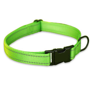 Colliers pour animaux de compagnie réglables de qualité supérieure Collier de chien réfléchissant en nylon doux et robuste avec boucle à dégagement rapide en métal - Product Image 3