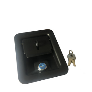 Loquet de boîte à outils pour camion YH9981, serrure de <span class=keywords><strong>porte</strong></span> d'entrée pour camping-car, <span class=keywords><strong>remorque</strong></span> de voyage, poignée de <span class=keywords><strong>porte</strong></span> de camping-car avec clés, cylindre de serrure à palette pour boîte à outils - Product Image 4