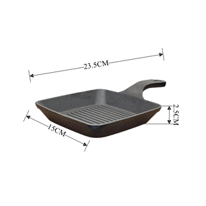Nueva Sartén Antiadherente Cuadrada de 15 cm, Sartén Japonesa para Tamagoyaki, Sartén de Hierro Fundido, Mini Sartén Cuadrada para Huevos para el <span class=keywords><strong>Desayuno</strong></span> - Product Image 2