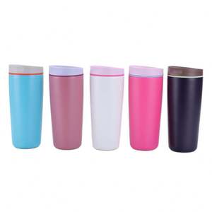 Multiple Color <b>Double</b> <b>Wall</b> Insulated Thermos Mug With Leak Proof Lid for Office and Outdoor - Product Image 6