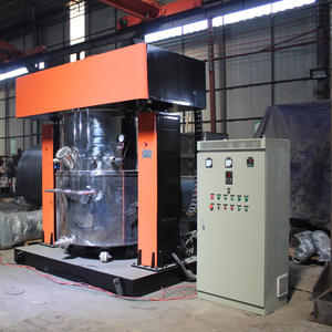 Malaxeur planétaire à bande complète, malaxeur à vide pour boues, malaxeur à double arbre - Product Image 1