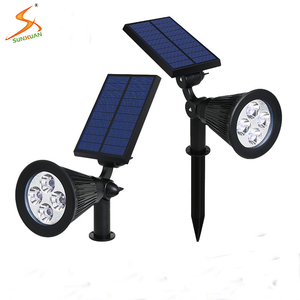 Lampe solaire de <span class=keywords><strong>jardin</strong></span> à capteur de mouvement Lampe solaire de <span class=keywords><strong>jardin</strong></span> Applique murale LED extérieure 4W ABS Monté <span class=keywords><strong>au</strong></span> <span class=keywords><strong>sol</strong></span> - Product Image 6