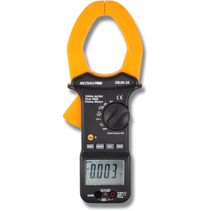Metravi Pro Solar-2A Digital TRMS <b>Clamp</b> Meter with 1500V 1200A 1% Accuracy Capacitance & Diode Measurement - Product Image 2