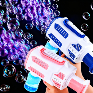 <span class=keywords><strong>Pistola</strong></span> <span class=keywords><strong>de</strong></span> <span class=keywords><strong>Burbujas</strong></span> Eléctrica <span class=keywords><strong>de</strong></span> Plástico <span class=keywords><strong>de</strong></span> Alta Calidad para Niños, con 12 Agujeros y Luces <span class=keywords><strong>de</strong></span> <span class=keywords><strong>Colores</strong></span>, Juguete <span class=keywords><strong>de</strong></span> Verano para Jugar al Aire Libre - Product Image 4