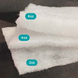 Bán Sỉ Không Dệt Nhiệt Ngoại Quan Polyester Bông Bông Bông Cuộn Bông Batting Cho Mền - Product Image 2