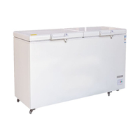 Porte simple de congélateur profond horizontal commercial de coffre de grande capacité utilisée pour congeler le poisson ou la viande