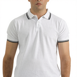 Camisas de Diseñador para Hombre 2025, Gran Venta, 100% Algodón, Secado Rápido, Manga Corta, Camisas de Golf con Logotipo Impreso Digital, Verano - Product Image 1