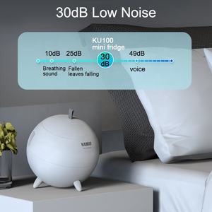Mini Refrigerador KEMIN de 0.8L, Refrigerador Portátil para Auto, Mini <span class=keywords><strong>Nevera</strong></span> de Color Caramelo, Enfriador de Leche, Mini <span class=keywords><strong>Nevera</strong></span> para Uso en Hoteles - Product Image 5