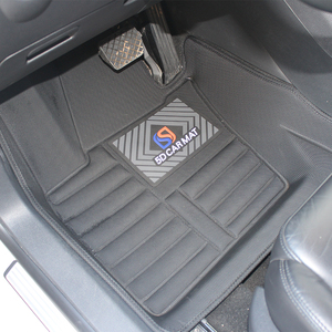 Alfombrilla de pie <span class=keywords><strong>interior</strong></span> de coche de lujo personalizada alfombrilla de suelo de coche 5d de cuero de PVC puede ser OEM - Product Image 3