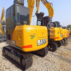 7ton utilisé Sany SY75C sy60c sy215c sy135c avec un prix bon marché et une pelle de bonne qualité 90% Chine mini pelle hydraulique sur chenilles - Product Image 3