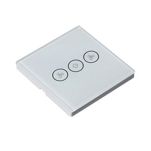 Tuya Smart Touch Wall <b>Switch</b> for Fan and <b>Light</b> WiFi Smart Voice Control Ceiling Fan Lamp <b>Switch</b> - Product Image 2
