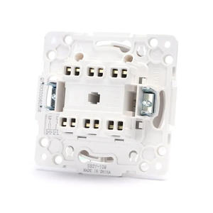 Interruptor de 2 vías, 2 teclas, color blanco; ideal para instalaciones eléctricas y control de iluminación. - Product Image 2