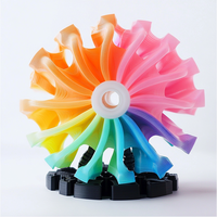 Modèle SLA imprimé en 3D personnalisé du fabricant professionnel Matériau en acier inoxydable personnalisé en résine multicolore ABS de qualité industrielle