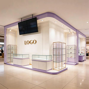 Conception d'intérieur de boutique de bijoux de luxe LUX, solution complète pour magasin avec vitrines haut de gamme - Product Image 3
