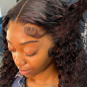 Perruque en dentelle frontale haute densité sans adhésif, cheveux vierges vietnamiens, cheveux humains, alignement des follicules, perruque en cheveux vierges, vente en gros - Product Image 5