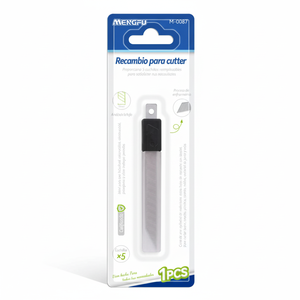 Mengfu M-0087 18cm di ricambio lama taglierina per taglierino in acciaio inox con manico in plastica sfuso disponibile - Product Image 2