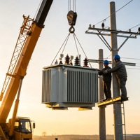 Transformateur de distribution triphasé immergé dans l'huile S11 pour usage agricole et parcs industriels, 20kVA, 25kVA, 30kVA, 6kV, 10kV