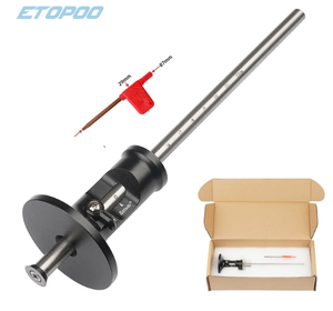 Règle de traçage de précision européenne <span class=keywords><strong>WHQ</strong></span>-HX, jauge de marquage, réglage fin, outils de traçage automatique en alliage, mesure de profondeur - Product Image 2