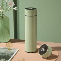 FANGYUAN Termo Inteligente con Pantalla LED de Temperatura, Botella de Agua de Acero Inoxidable de 16 oz, Frasco de Vacío al Mejor Precio al por Mayor
