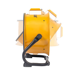 カスタムカラーポータブル工業用フロアファン14インチ高速エアサーキュレータヘビーデューティ金属ドラムファンガレージワークショップ用 - Product Image 2