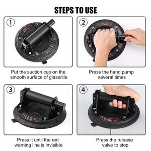 Nanrui Vacuum Suction Cup 200mm Heavy Duty Tile Glass Rock Slab Handler Home Use - Product Image 3