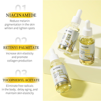 Sérum Visage MOOAYM Hydratant Anti-Âge Éclaircissant Luxe Or 24K 30ml Marque Blanche Hydratation Intense pour Soin de la Peau