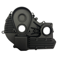 Pièces usinées de précision OEM personnalisées en aluminium CNC pour couvercle de moteur de moto, carter et boîtier de stator