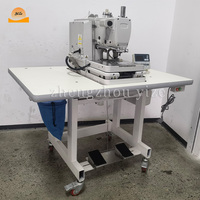 Ordinateur couture bouton trou Machine manteau automatique bouton trou Machine industrielle