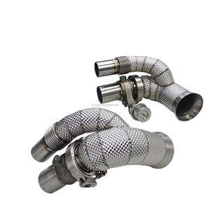 Tubo di Bypass per Silenziatore per <span class=keywords><strong>Porsche</strong></span> 997 <span class=keywords><strong>991</strong></span> <span class=keywords><strong>991</strong></span>.1 <span class=keywords><strong>991</strong></span>.2 GT3 GT3 RS, Tubi Laterali di Bypass in Acciaio Inossidabile - Product Image 3