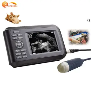 SUN-807F Handheld Veterinaire Sonar Echografie Met Mechanische Sonde Voor Zwangere Dieren