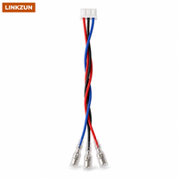 Câble d'alimentation 3 broches XHB avec terminal isolé de 4,8 mm UL1007 22AWG pour base de charge de robot aspirateur